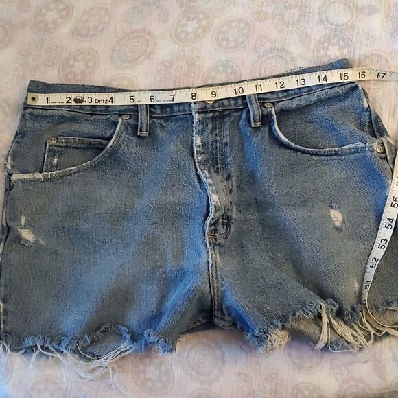 Wrangler  upcycled cut offs - Picture 3 of 5
